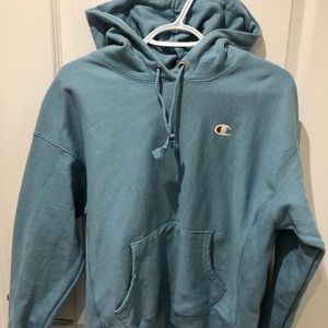 NEW Light Blue Champion Hoodie